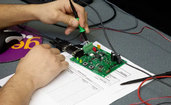 Electronic testing lab